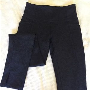 Athleta cropped herringbone leggings